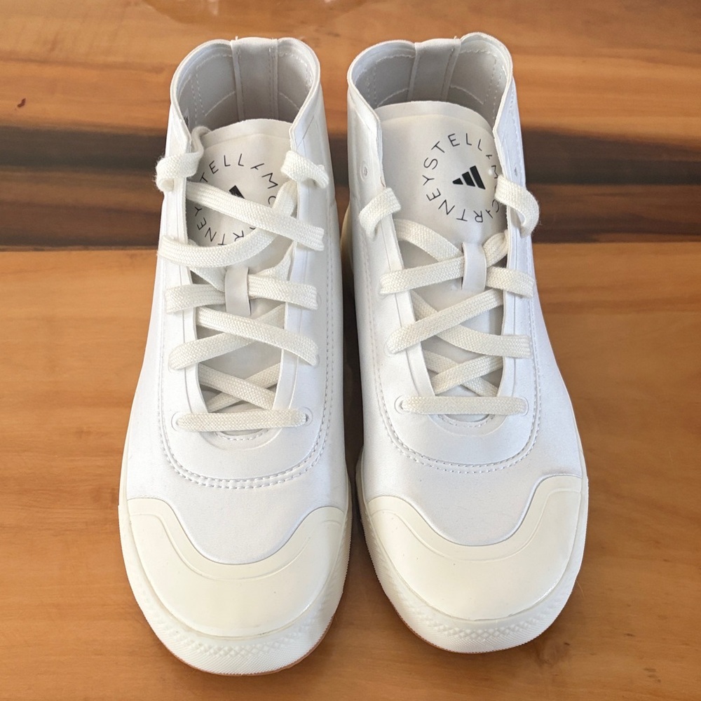 Adidas by Stella McCartney Treino Mid Sneaker in White